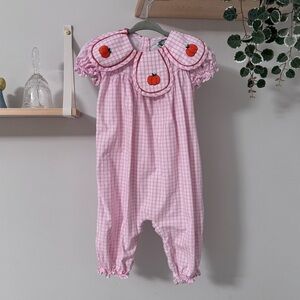 Cecil and Lou Pumpkin Romper 18 Months
